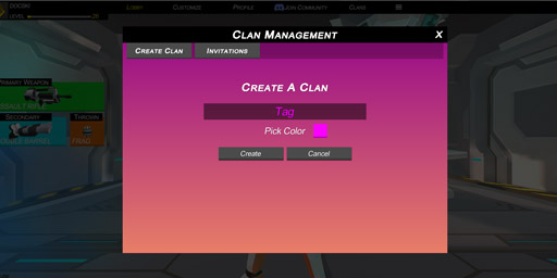 repuls free first person shooter io game create clan screenshot
